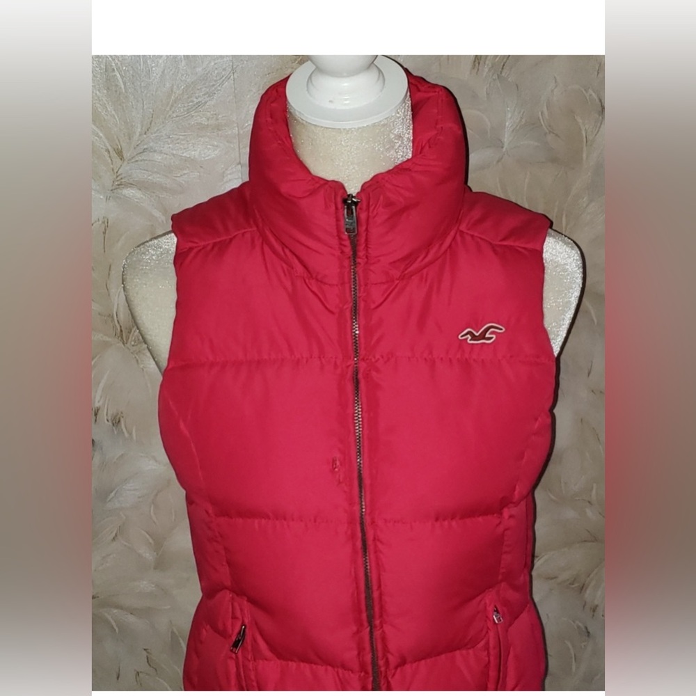 Pink Hollister vest